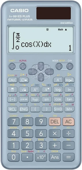 Casio Fonksiyonlu Hesap Makinesi Mavi Fx-991Es Plus ürün görseli 1