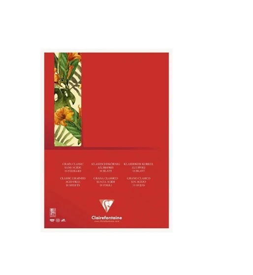 Clairefontaine Etival A5 300 Gram Coldpres Üstten Spiralli 15 Yaprak Çizim Bloğu ek92817 ürün görseli 1