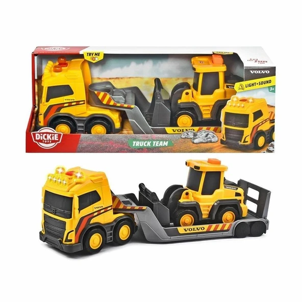 Simba Oyuncak Volvo Truck Team İnşaat Seti 203725008 ürün görseli 1
