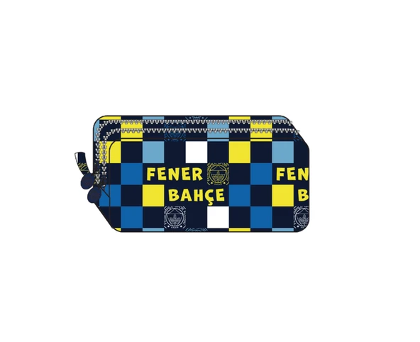 Me Çanta Fenerbahçe Dama Desen Kalem Çantası 24703 ürün görseli 1