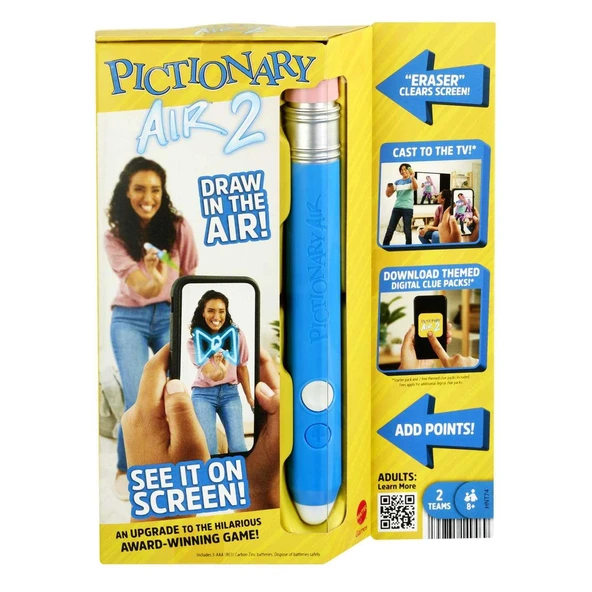 Mattel Oyuncak Pictionary Air 2 HNT74 ürün görseli 1