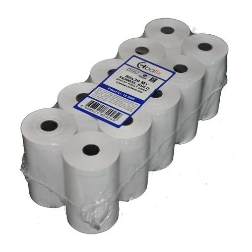 Bafix Yazar Kasa Rulosu Termal 80 Mm X 30 Metre (10 Lu Paket) ürün görseli 1