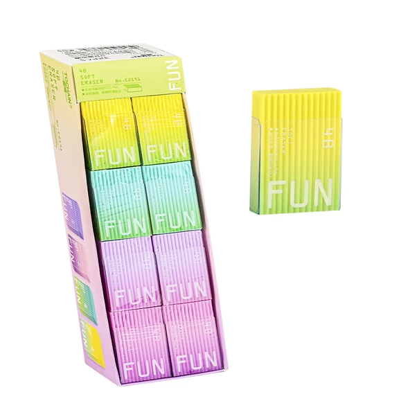 Mikro Silgi Fun Eco Pvc E2191 (32 Li Paket) ürün görseli 1