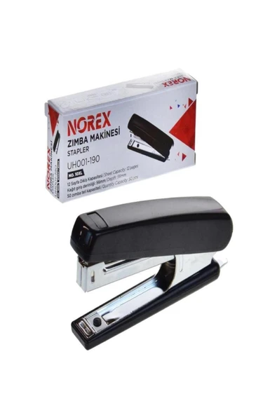 Norex Zımba Makinası Siyah No:10Xl Uh001-190 ürün görseli 1