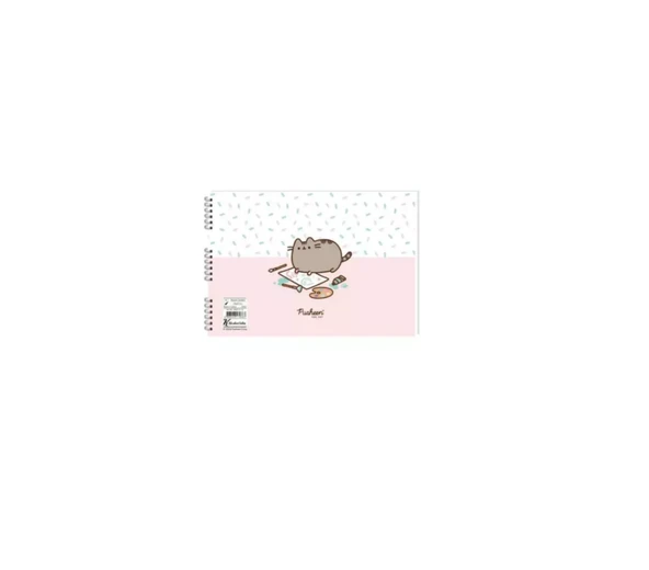 Keskin Color Pusheen Resim Defteri Spiralli 25X35 Cm 15 Yaprak Karışık Renk 1 Adet 300215-10 ürün görseli 1