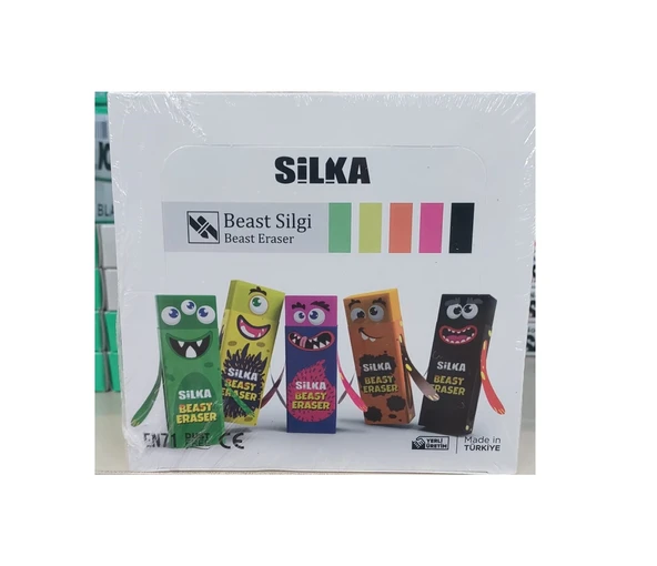 Silka Silgi Beast Art.1024 (20 Li Paket) ürün görseli 1