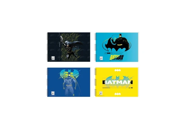 Keskin Color Batman Resim Defteri Spiralli 25X35 15 Yaprak 300215-09 (2 Li Paket) ürün görseli 1