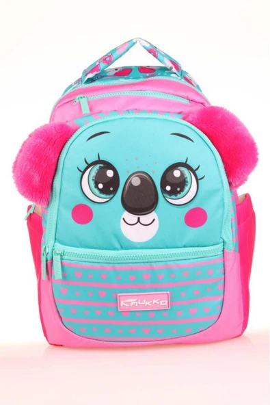 Kaukko Kids Okul Sırt Çantası Cute Face Koala L5143 ürün görseli 1