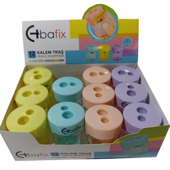 Bafix Kalemtıraş Çift Delikli Ts921-2 (12 Li Paket) ürün görseli 1