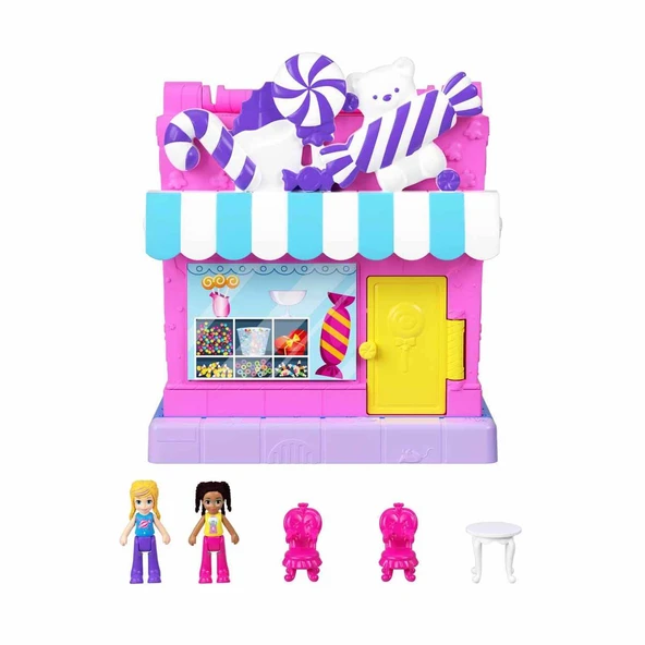 Mattel Oyuncak Ec Pollyville Candy Store HNB03 ürün görseli 1