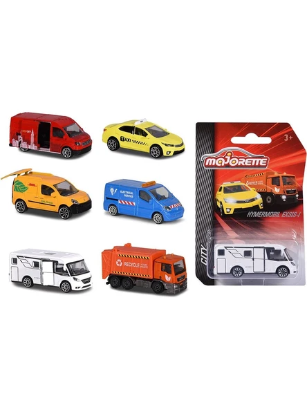 Simba Oyuncak Majorette Cıty Assortment Şehir Araçları 212057500 (Karışık Model 1 Set) ürün görseli 1