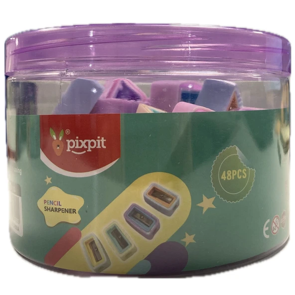 Bafix Pixpit Kalemtraş 8192 (48 Li Paket) - Resim 2