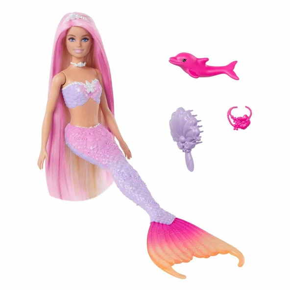 Mattel Oyuncak Barbie Renk Değiştiren Deniz Kızı ve Aksesuarları HRP97 ürün görseli 1
