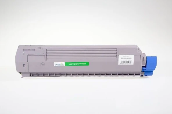 Oki C8600 Siyah Muadil Toner (43487724) - Resim 2