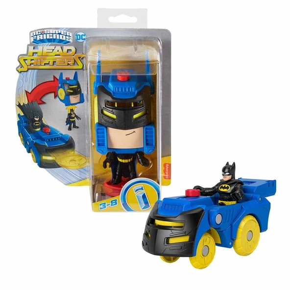 Mattel Oyuncak Imaginext Dc Super Frıends Head Shıfters Serisi HGX78 (Karışık Model 1 Adet) ürün görseli 1