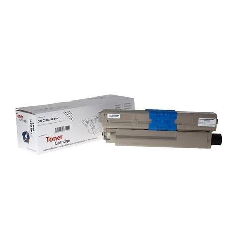 Oki C310 Siyah Muadil Toner (44469809) - Resim 2