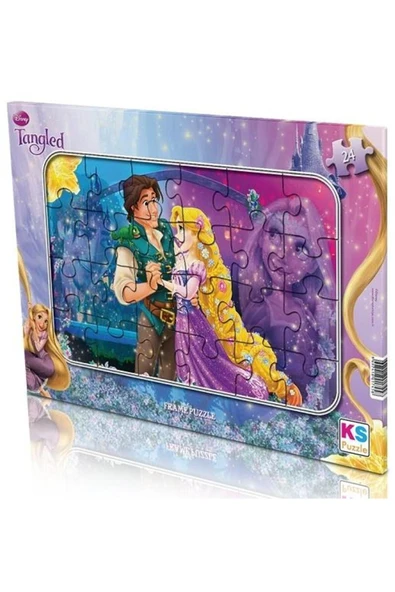 Ks Games Puzzle 24 Parça Tangled Frame Tg 704 ürün görseli 1