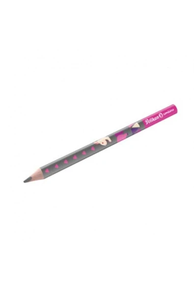Pelikan Jumbo Combino Başlangıç Kalemi (Kurşun Kalem) Pembe P-810401 (12 Li Paket) ürün görseli 1