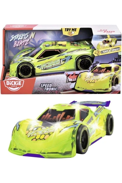 Simba Oyuncak Dickie Speed Tronic Sürtmeli Işıklı ve Sesli Yarış Arabası 203763009 ürün görseli 1