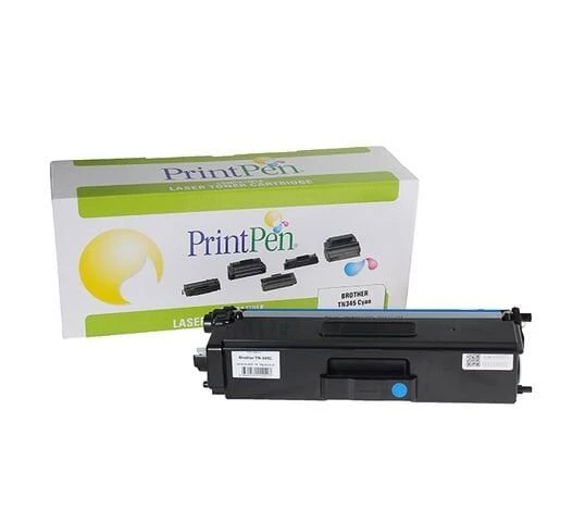 Brother TN-340C Mavi Muadil Toner ürün görseli 1