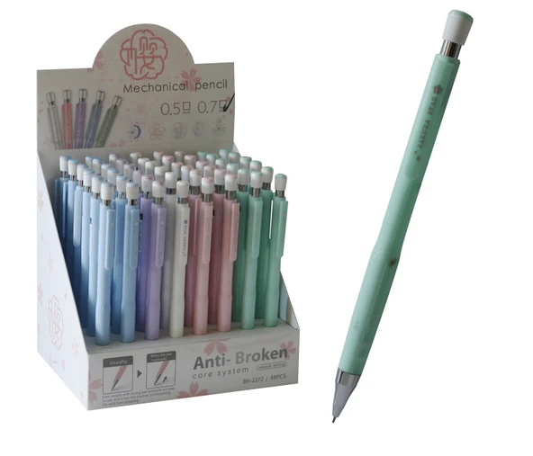 Bafix Baiku Versatil Kalem (Mekanik Kurşun Kalem) 0.7 Mm Bk-2272 (48 Li Paket) ürün görseli 1