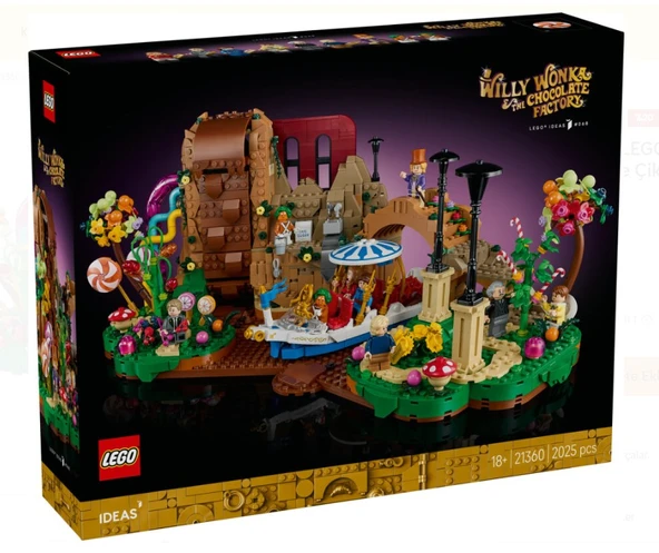Lego ideas Willy Wonka ve Çikolata Fabrikası 21360 ürün görseli 1