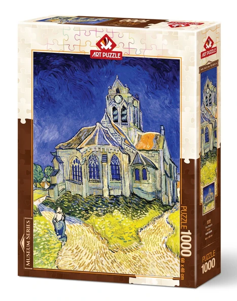 Art Puzzle 1000 Parça Puzzle Kilise Vincent Van Gogh 5248 ürün görseli 1