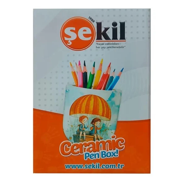 Şekil Seramik Kalemlik Seti ürün görseli 1