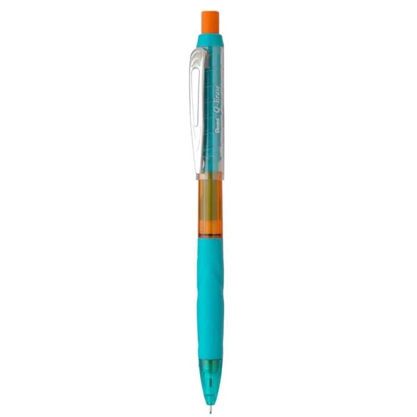 Pentel Versatil Kalem (Mekanik Kurşun Kalem) Metal Klipsli Büyük Boy Silgili Q-Erase 0.7 Mm Yeşil y-qe427-d ürün görseli 1