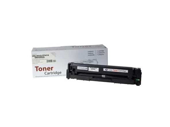 Canon CRG-054 Mavi Muadil Toner (3023C002) ürün görseli 1