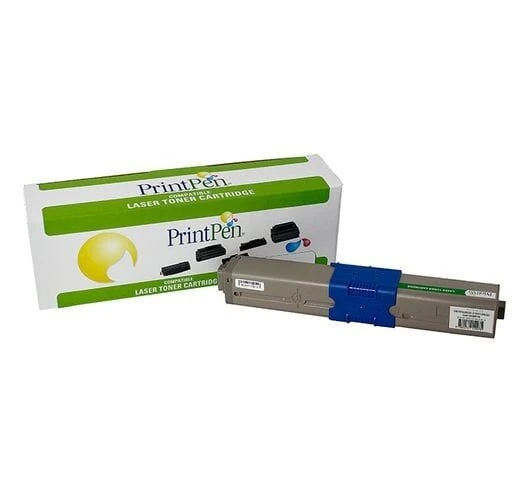 Printpen Oki C310 Mavi Toner (44469716) - Resim 2