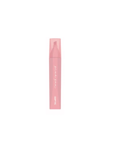 Gıpta Fosforlu Kalem (İşaret Kalemi) Pickpen Açık Pembe f1554 (12 Li Paket) ürün görseli 1