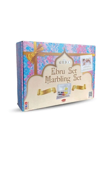 Artdeco Ebru Başlangıç Seti (A4 Tekneli) 12X15 Ml LV-Y-016-ES7 ürün görseli 1