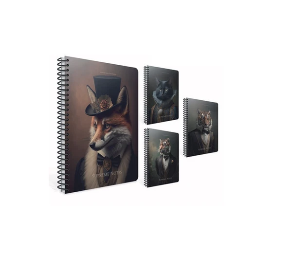 Gıpta Supreme Notes Spiralli Sert Kapak Not Defteri 17X24 Cm 120 Yaprak Çizgili 7153 ürün görseli 1