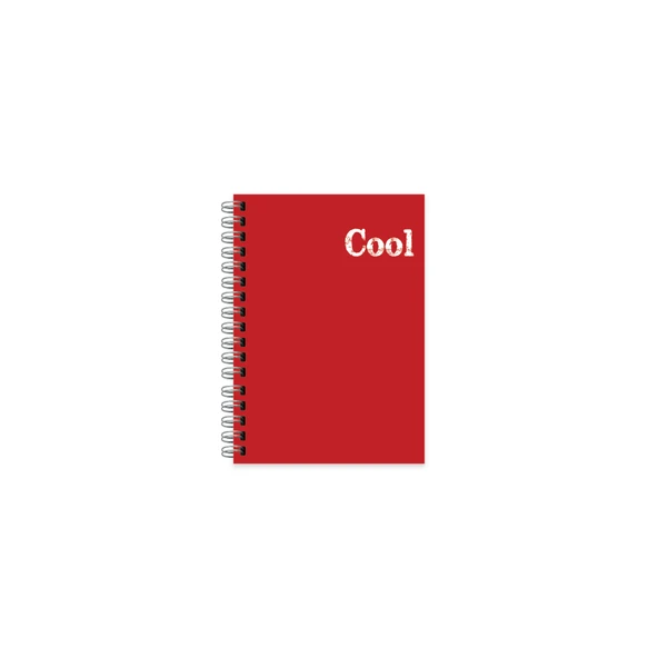 Keskin Color Plastik Kapak Spiralli Cool Not Defteri A6 Küçük Boy 80 Yaprak Çizgili 321681-99 (12 Li Paket) ürün görseli 1