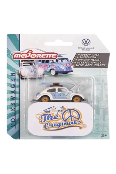 Simba Oyuncak Vw The Originals Deluxe Cars, Model Arabalar 212055005 (Karışık Model 1 Adet) ürün görseli 1