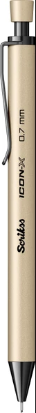 Scrikss Versatil Kalem (Mekanik Kurşun Kalem) Icon-X Metal 0.7 Mm Bej (12 Li Paket) ürün görseli 1