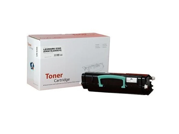 Lexmark E260 Muadil Toner (E260A11E) ürün görseli 1