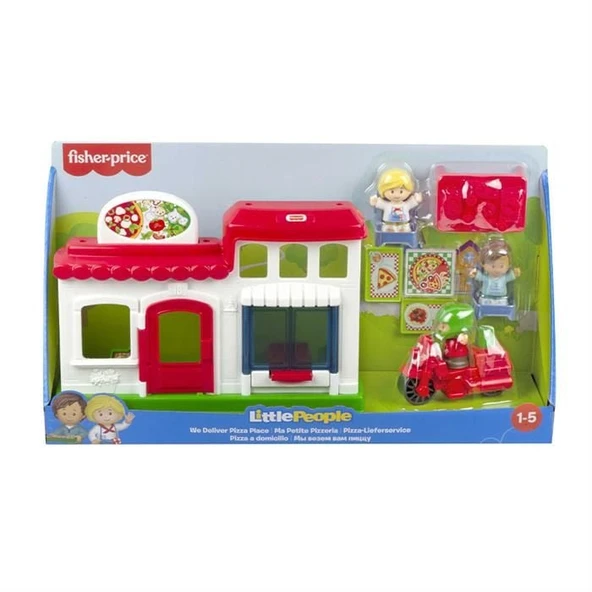 Mattel Oyuncak Little People Pizza Restoranı HBR79 ürün görseli 1