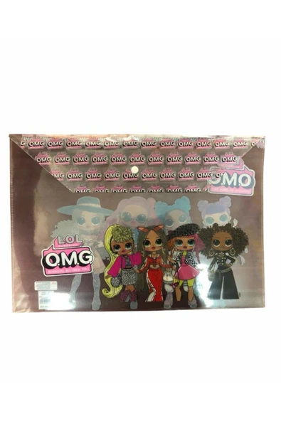 Keskin Color Lol Omg A4 Çıtçıtlı Dosya Plastik (10 Lu Paket) ürün görseli 1