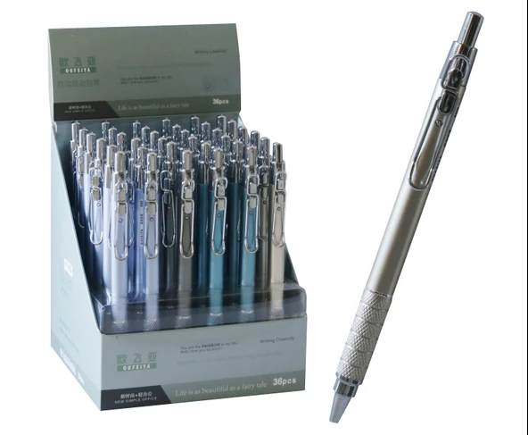 Bafix Oufeiya Versatil Kalem (Mekanik Kurşun Kalem) 0.7 Mm 6302 (36 Lı Paket) ürün görseli 1