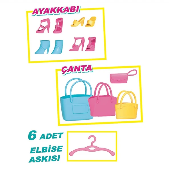 Dede Oyuncak Linda'nın Gardrobu 03783 - Resim 4