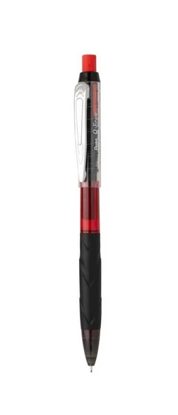 Pentel Versatil Kalem (Mekanik Kurşun Kalem) Metal Klipsli Büyük Boy Silgili Q-Erase 0.7 Mm Siyah y-qe427-a ürün görseli 1