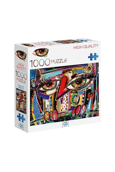Ca Games Puzzle 1000 Parça Soyut Yüz Ca1000-7029 ürün görseli 1