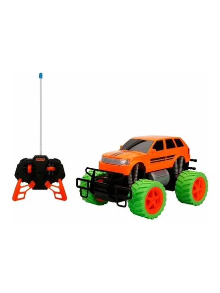 Sunman Oyuncak Uzaktan Kumandalı 1:18 Neon Jumbo Wheels Usb Şarjlı Araba 26 Cm S01080032 ürün görseli 1