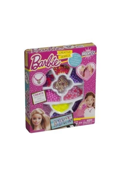 Dede Oyuncak Barbie Takı Seti Renkli Boncuklar Kız Oyuncak Bileklik Kolye Yapma Seti 03181 ürün görseli 1