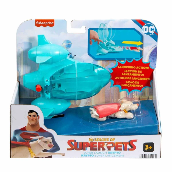 Mattel Oyuncak Imaginext Dc League Of Super Pets - Süper Araçlar HGL17 ürün görseli 1
