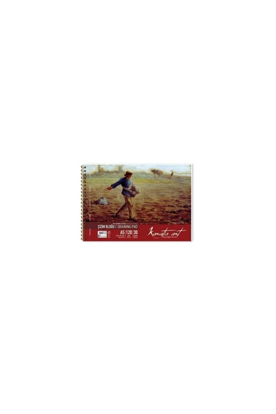 Keskin Color Karatis Çizim Bloğu (Resim Defteri) Spiralli Art 120 Gram A5 30 Yaprak 482008-99 ürün görseli 1