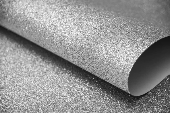 Bafix Simli Karton 50X70 Cm Gümüş Silver (10 Lu Paket) ürün görseli 1