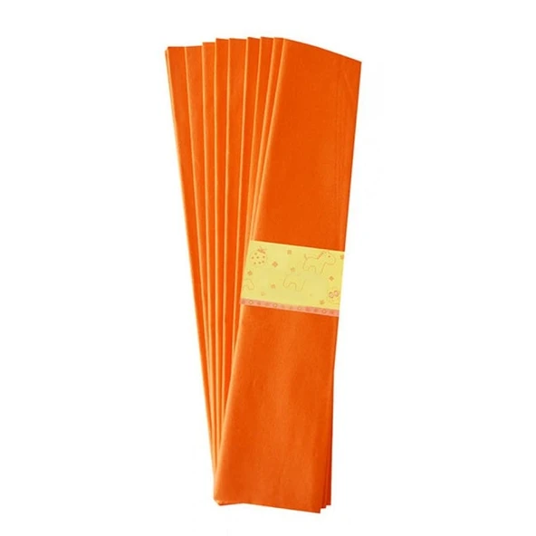 Bafix Krapon Kağıdı 50X200 Cm Turuncu (10 Lu Paket) ürün görseli 1